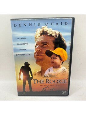 The Rookie Dennis Quaid Walt Disney General Audience DVD Based On A True Story